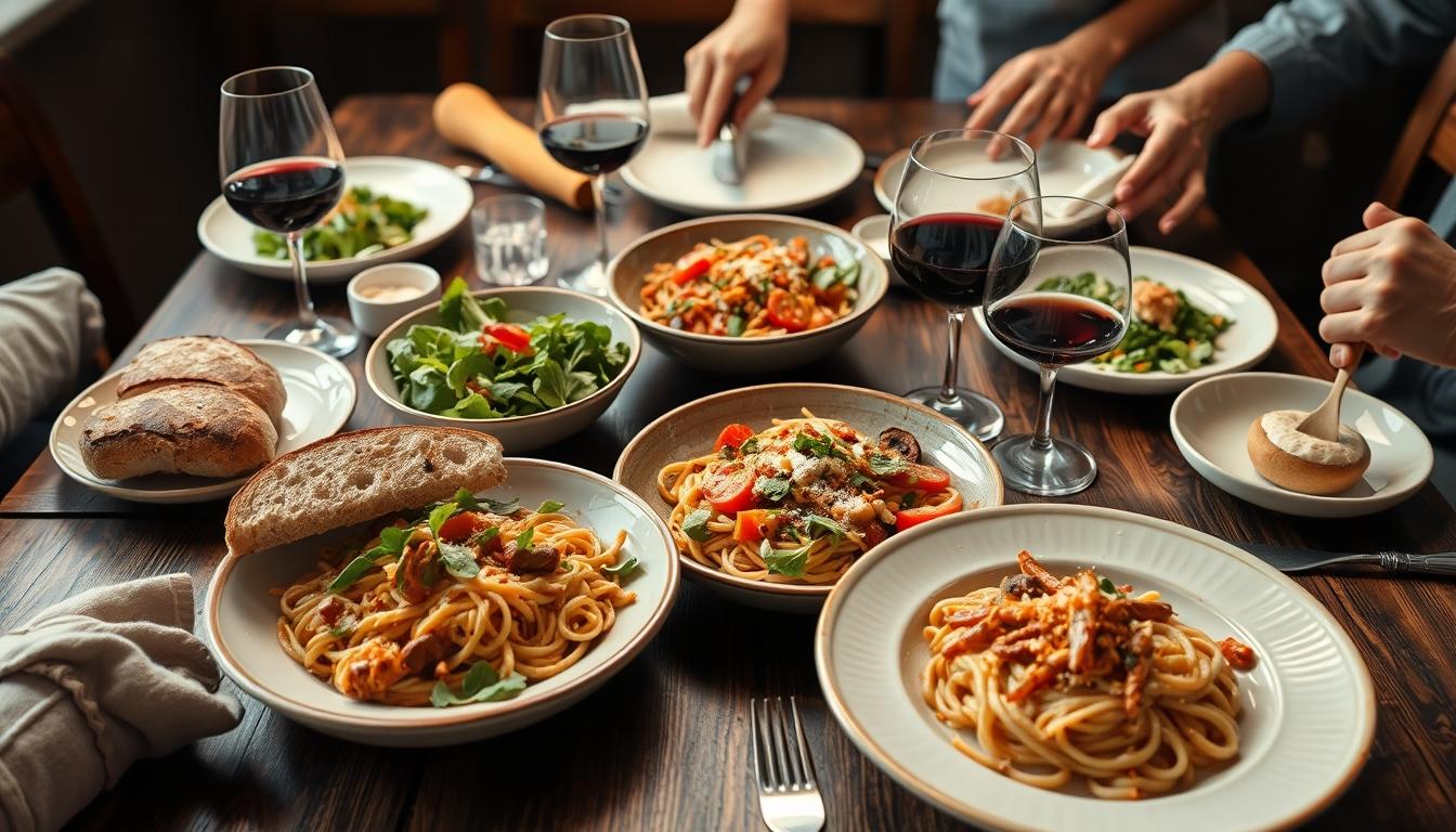 Fresh seasonal cooking dish